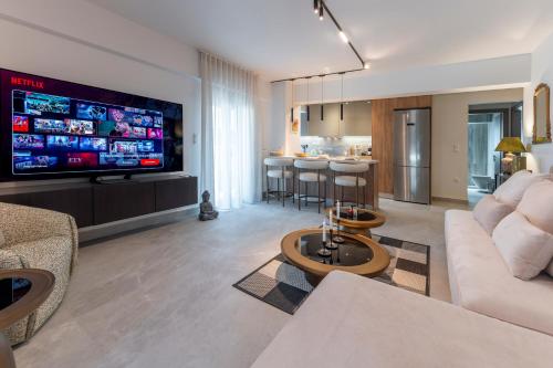 Lemesou Luxury Apartment's Near Metro and Athens Metro Mall