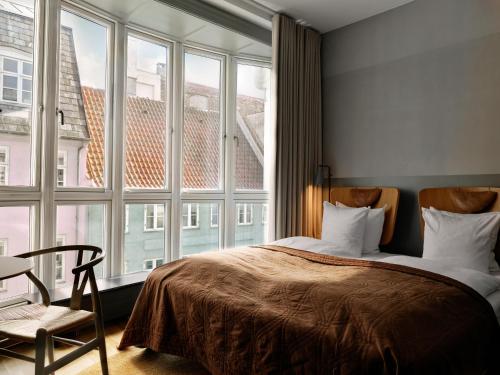 Vuode tai vuoteita majoituspaikassa Boutique Hotel SP34