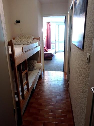 Studio au pied des pistes - balcon - 6 pers