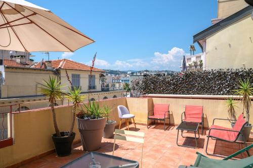 Bright & Cosy Studio w Terrace AC