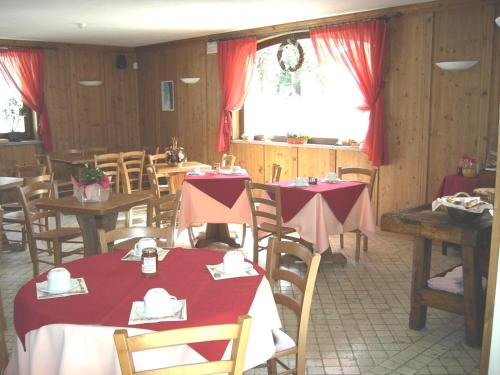 Restaurace v ubytování Residence Les Nigritelles