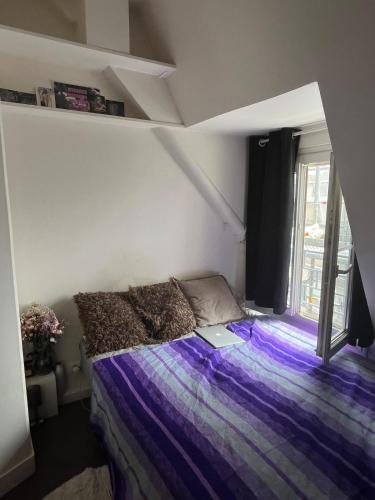A spacious apartment in a Parisian neighborhood