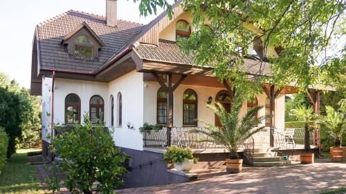Zahrada ubytování Apartman Diófa