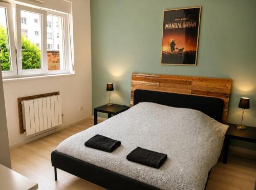 R Appartement Cosy Orangerie 120 m2 pour 6 personne parking gratuit proche centre
