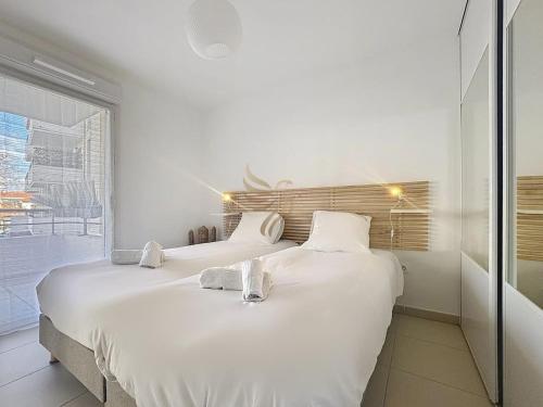 T2 Evasion Azur-4p 150m from t/sea, terrace, park.