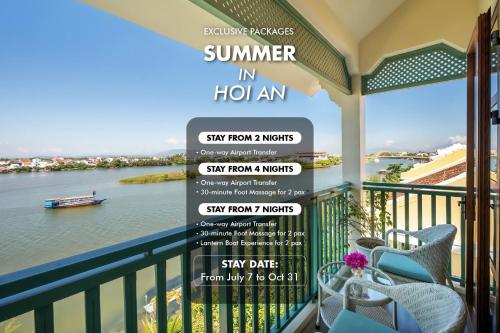 Lantana Riverside Hoi An Boutique Hotel & Spa — River view