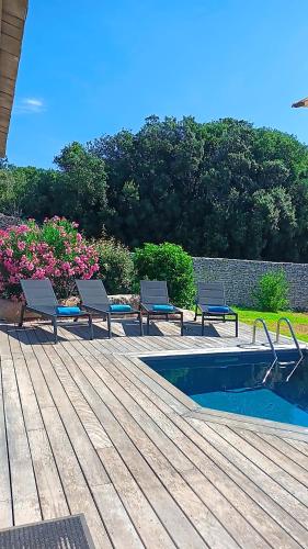 Mini villa standing avec piscine privée
