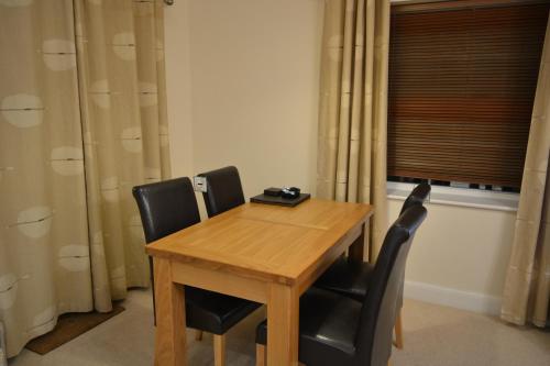 Dining area at the apartment 