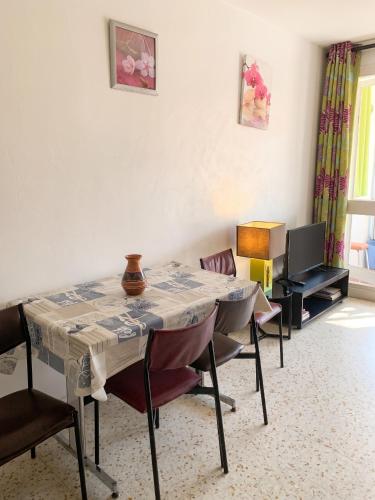 Studio charmant & lumineux à La Grande-Motte - 22 m² + Balcon