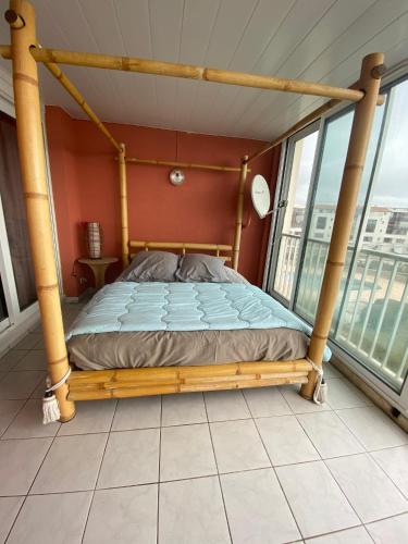 Appartement spacieux au Cap d'Agde 120 m² avec piscine partagée