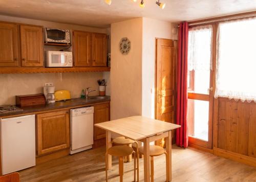 Studio cosy à La Plagne-Tarentaise, 20 m² + vue sur montagne