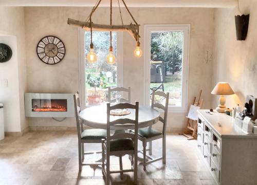 Appartement spacieux à Aix-en-Provence 100 m² avec hammam