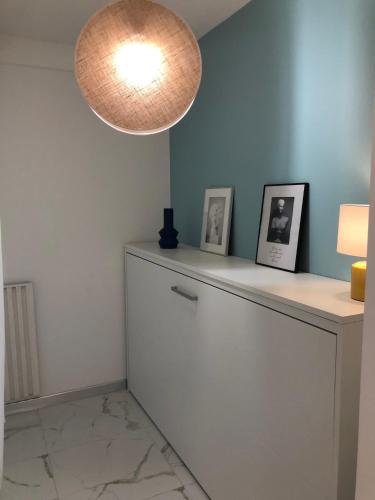 Studio contemporain à Cannes avec terrasse et parking - 35 m²