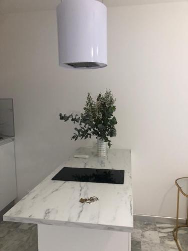 Studio contemporain à Cannes avec terrasse et parking - 35 m²