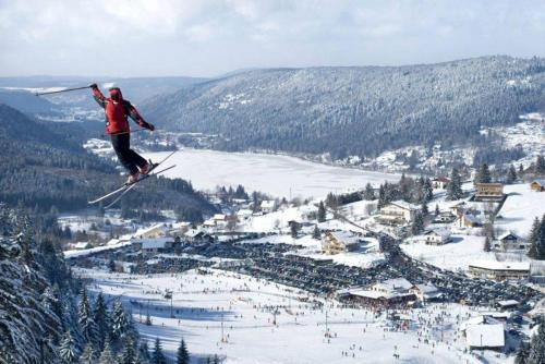 Studio convivial à Gérardmer, 35 m² avec vue sur la montagne
