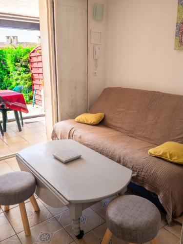 Charmant appartement avec piscine partagée à Agde
