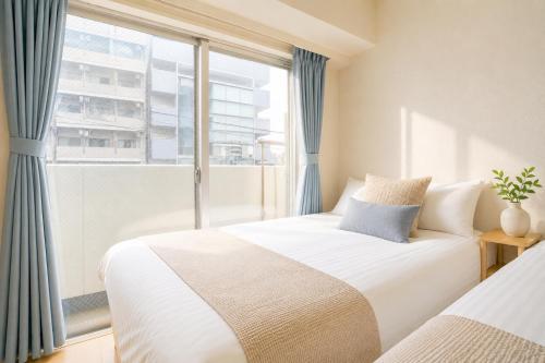 401Room, 5 mins walk from JR Kinshicho North Exit!Near Asakusa & Sky Tree!! The house is on the 4th floor with an elevator convenient transportation There is a balcony