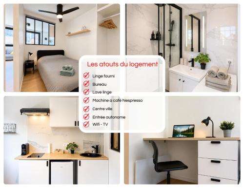 " Cosy Riquet " Arrivée autonome - Linge fourni - Wifi
