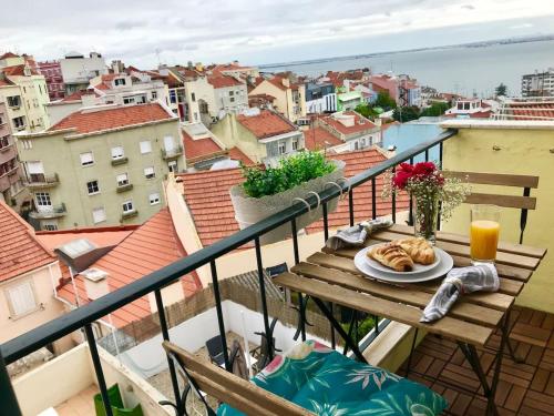 Cozy apartment in Lisbon 50 m² sea view