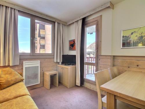 Studio cabine 4 pers, balcon, proche pistes