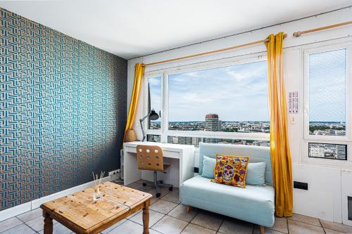 Studio cosy au cœur du 13e Vue sur Paris