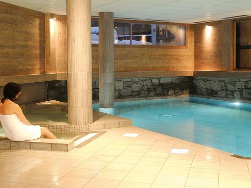 Appartement 4 pers, Les Gets avec piscine et garage