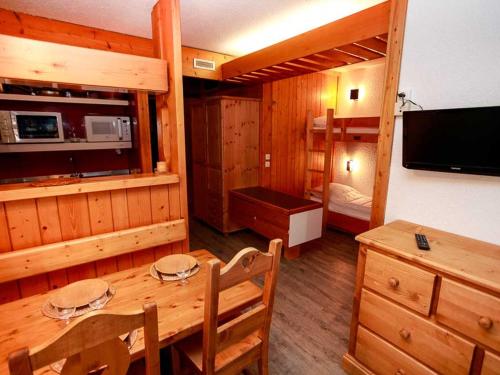 Appartement cosy avec balcon et wifi gratuit au cœur des Arcs 1800