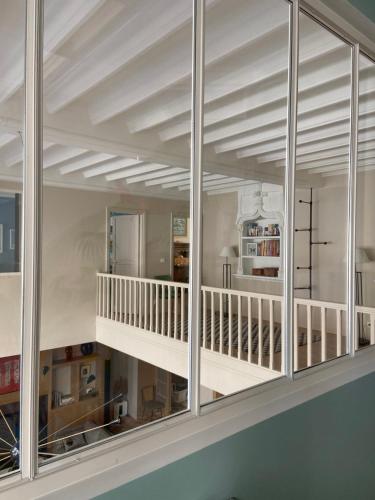 Élégant duplex familial avec terrasse Paris centre
