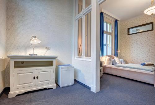 Letto o letti in una camera di Hotel Villa Seeschlößchen