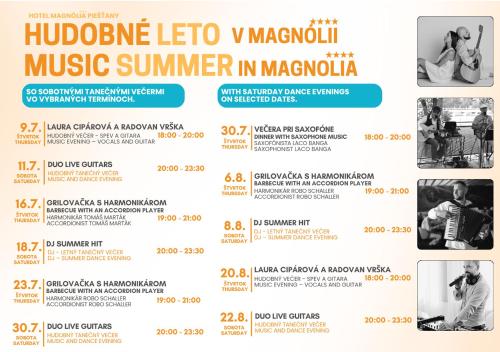 flyer for a music seminar in macao at Hotel Magnólia in Piešťany