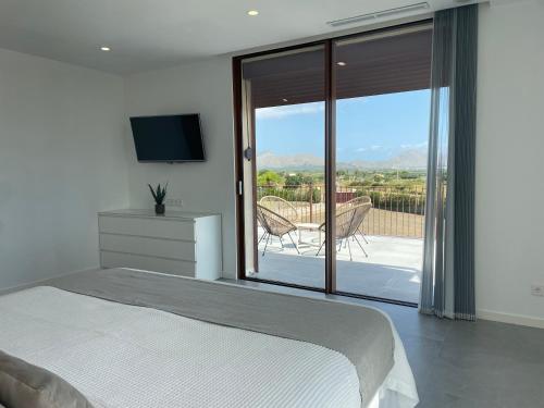 Villa con vistas a la bahía del Puerto Pollensa