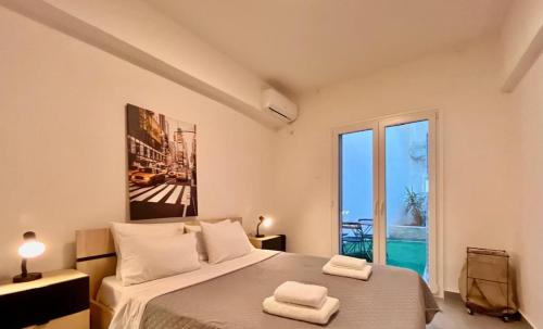 New 1BR AC Apartment near Acropolis
