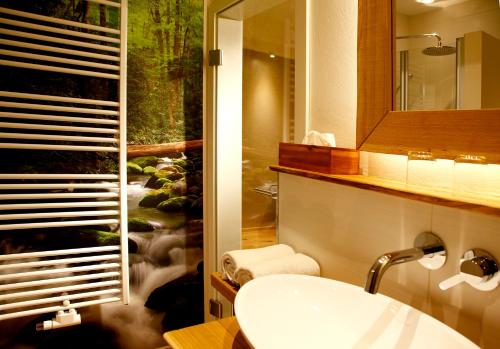 Koupelna v ubytování Flair Hotel Nieder