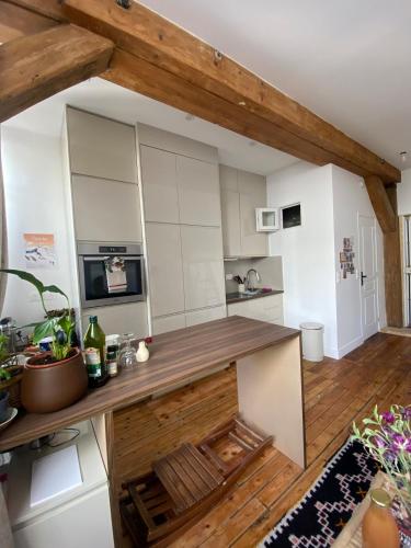 Atypical and charming studio int he heart of Paris