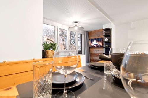 Appartement avec sauna et vue montagne