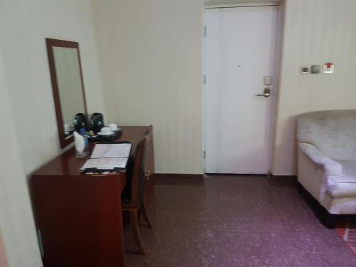 Posezení v ubytování Peniel Apartments