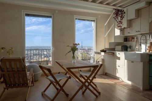 Paris Skyline, Newly Renovated Gem