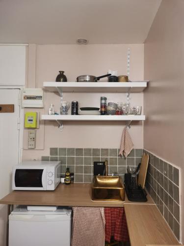 Cosy Studio in Artistic Belleville, Paris