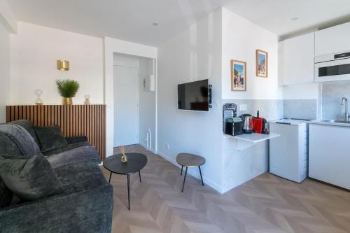 Premium Studio - Rue d'Antibes 1 min - Beach 7 min To walk
