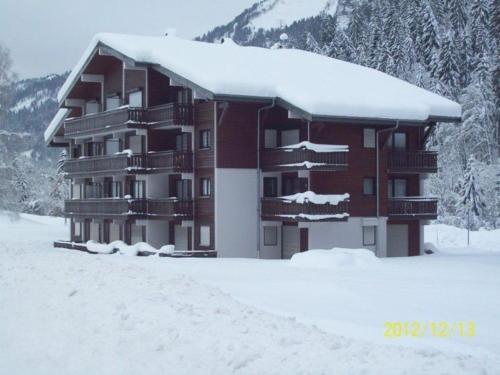Charmant 2 pièces avec terrasse, proche commodités et navettes, 4 pers, WiFi, parking, Châtel