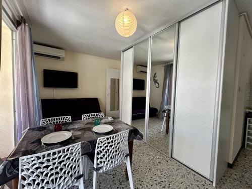 CR150-009 Studio - 4 Couchages- CANET EN ROUSSILLON