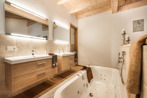 Kúpeľňa v ubytovaní Chalet Märchenblick