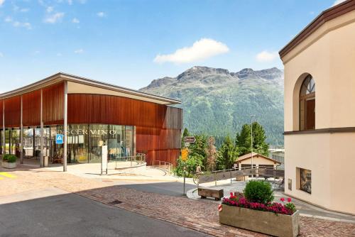 Luxury Monolocale St Moritz Dorf Via Stredas