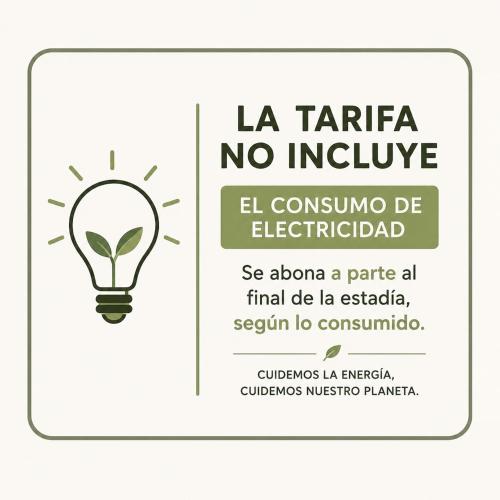 a sign with a light bulb on it at Alojamiento LowCost San Rafael in San Rafael