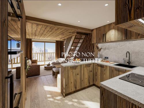 Appartement vue montagne - 8 pers. - FR-1-411-1046