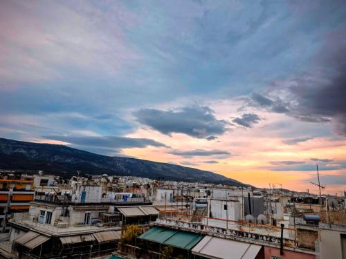 Athens Skyline Penthouse 1BR with Terrace