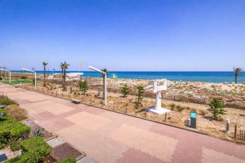 Appartement Le Barcarès accès plage depuis parking
