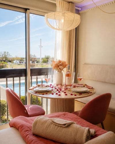 Suite Terracotta - Balnéo - Vue mer à 50 M de la plage