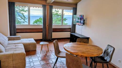 Chillon lake view by MK