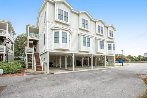 a large white building with a lot of windows at The Retreat 7A in Edisto Beach